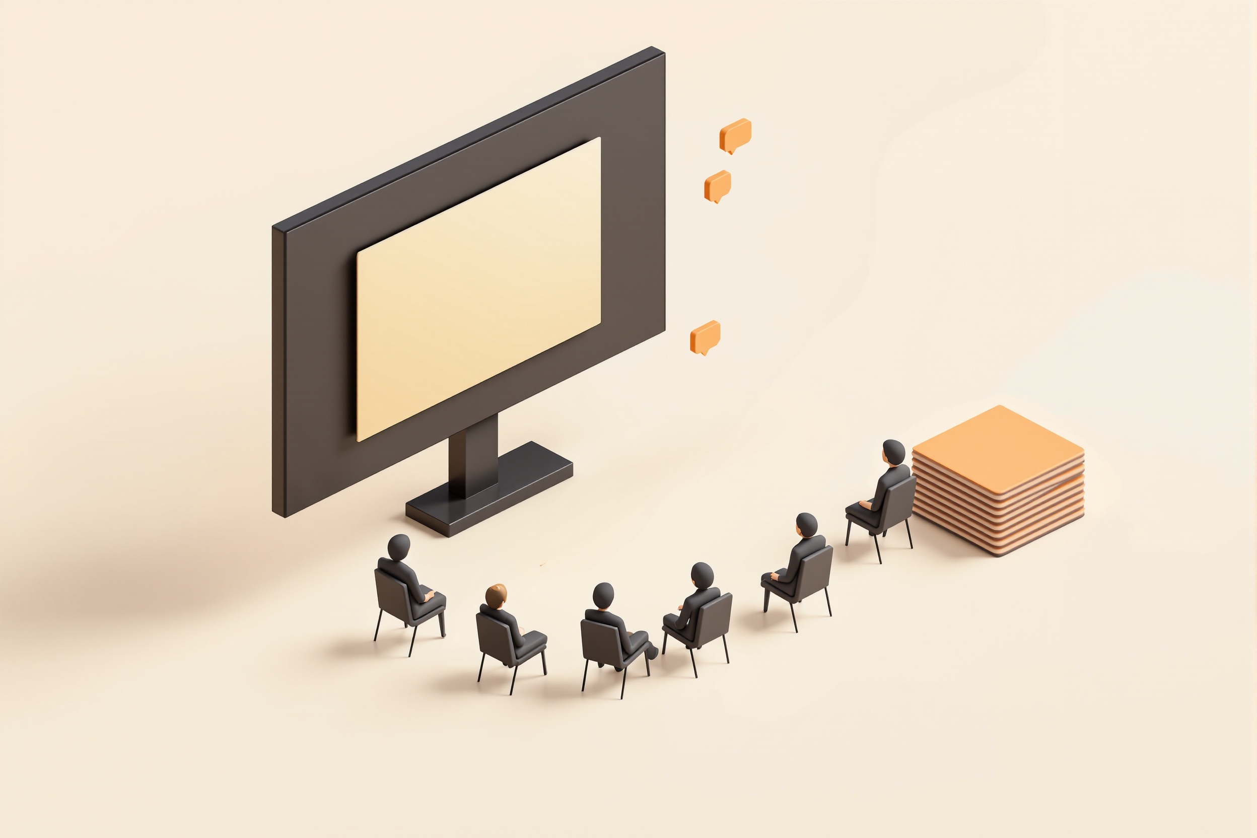 A small, curated live automation webinar with takeaway PDFs